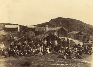 Whakerewarewa, 1889 ou 1890 (tirage à l